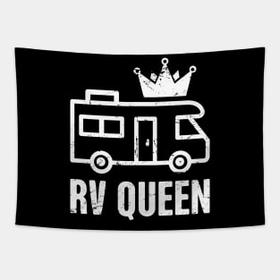 RV Queen | Funny Camper Design Tapestry