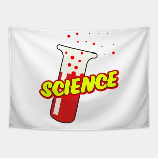 Science Chemistry flask Tapestry