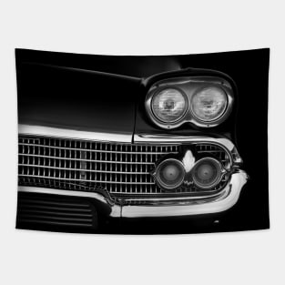 1958 Chevy Belair Detail - Black Tapestry