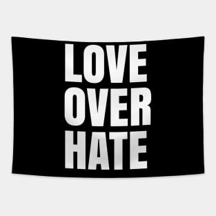 Love Over Hate, Black Lives Matter, Love over Fear Tapestry