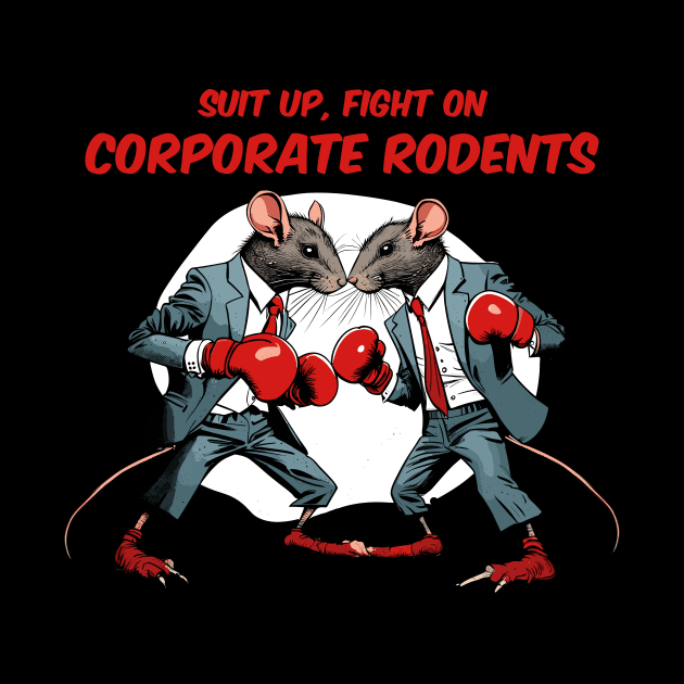 Corporate Rodents by Kingrocker Clothing