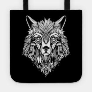 Colorful Wolf Gift Tote