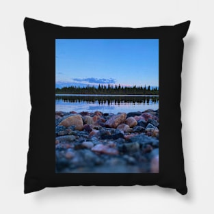 River and Stones Pillow