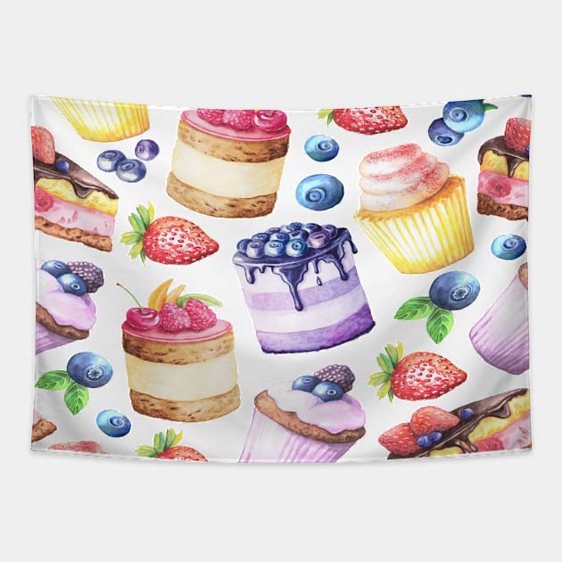 I love cake Tapestry by CindersRose