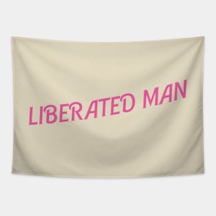 Liberated man Tapestry