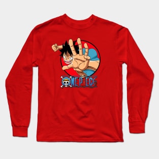 Monkey D Luffy Long Sleeve T-Shirts for Sale