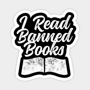 I Read Banned Books Book Ban Protest Stop Book Bans Magnet