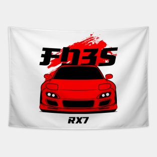 Front red rx7 fd3s Tapestry