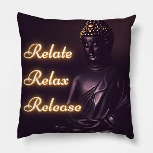 Relaxed Buddha Pillow