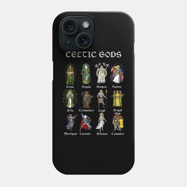 Celtic Mythology Gods Phone Case by underheaven