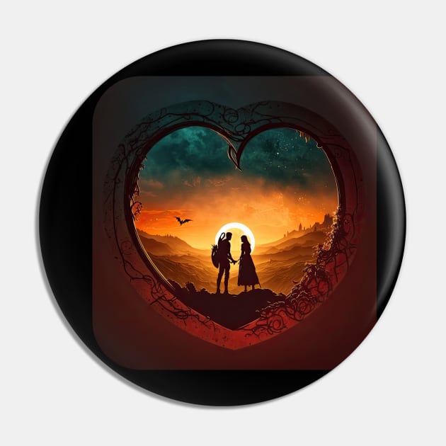 A Middle Earth Romance v1 Pin by AI-datamancer