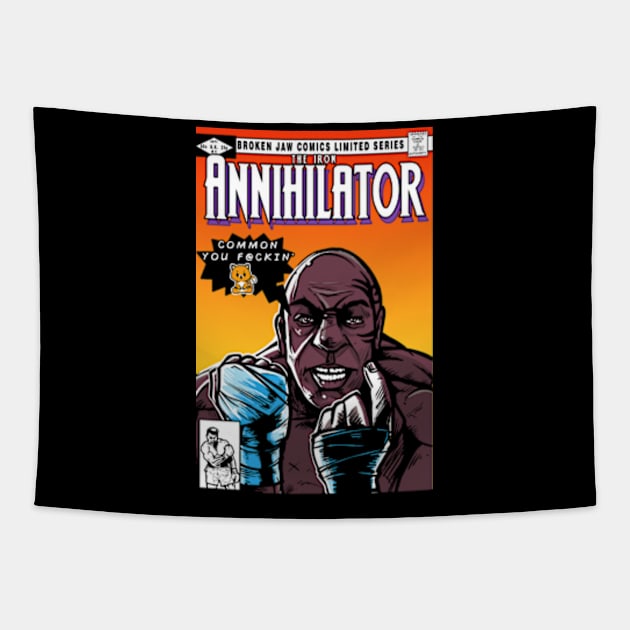 The Iron Annihilator Tapestry by AndreusD