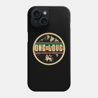 One Love Rastaman Phone Case