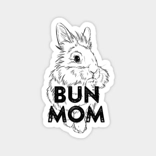 Bunmom Lionhead bunny Magnet