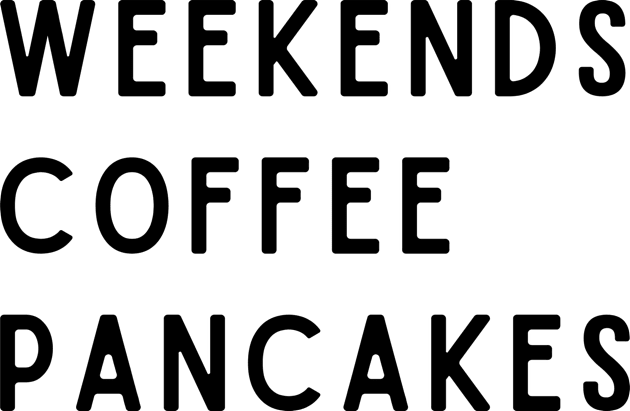 Weekends Coffee Pancakes Kids T-Shirt by RefinedApparelLTD