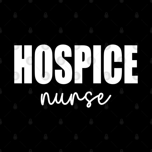 Retro Hospice Nurse Print For Nursing Student Hospice Nurse by WildFoxFarmCo