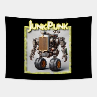 JunkPunk - Biped on Wheels - WelshDesigns Tapestry