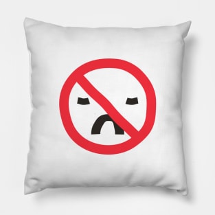 No Sad Turn Pillow