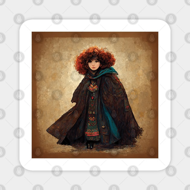 Halfling Rogue on the Loose Magnet by CafePurr