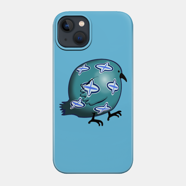 Fat dove art - Cute Dove - Phone Case