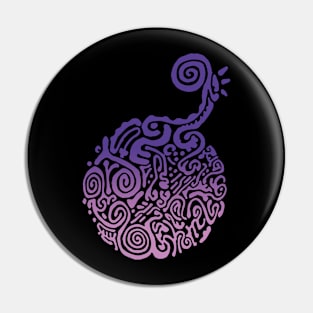 Chameleonbomb - MysticBlue Pin