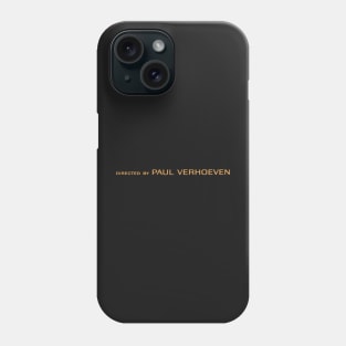 Paul Verhoeven | Basic Instinct Phone Case