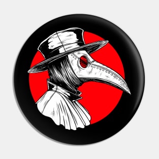 Plague doctor. Party like it's 1347. Pin