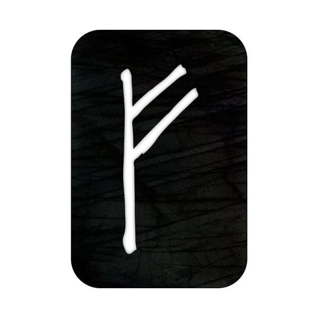 Fehu | Elder Futhark Rune by wildtribe