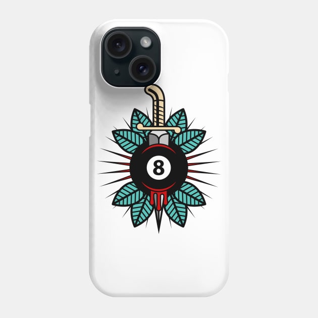 Eightball Tattoo Phone Case by Woah_Jonny