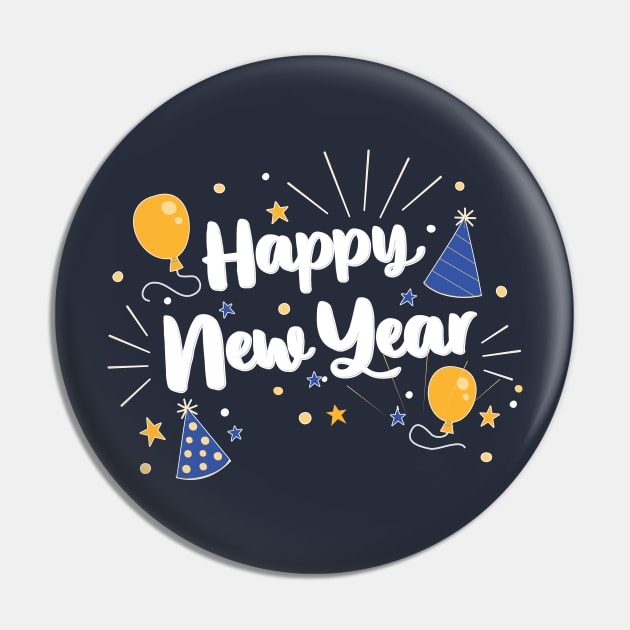 Happy New Year Party Pin by letnothingstopyou