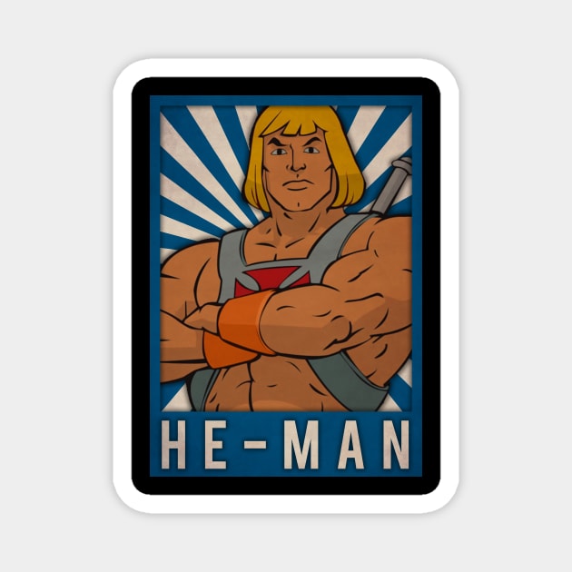 He-Man Magnet by Durro