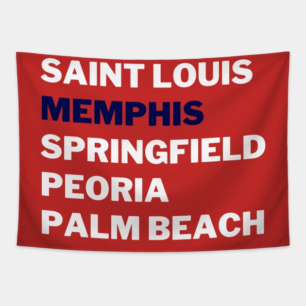 Homegrown Memphis Tapestry by Arch City Tees