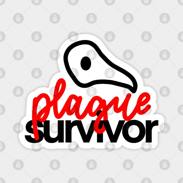 plague survivor Magnet by TheMidnightBruja