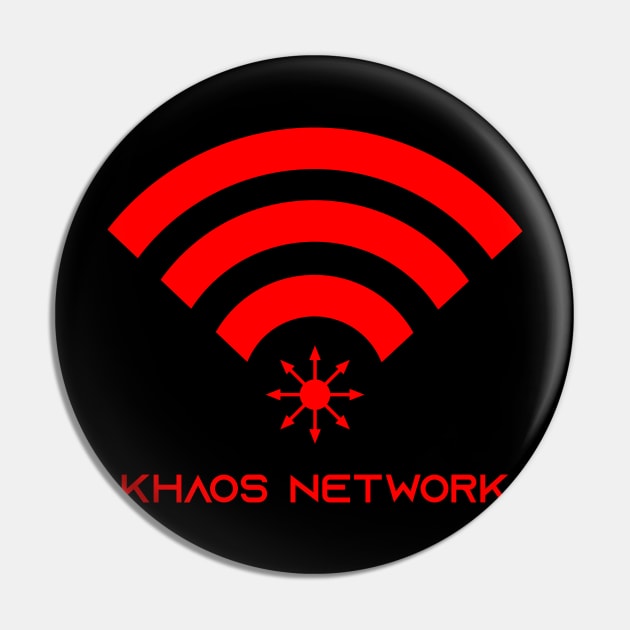 Khaos Network (Red) Pin by RAdesigns