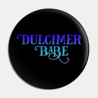 Dulcimer Babe Pin