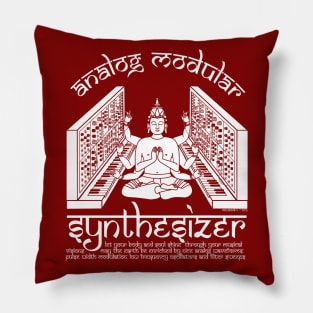 Synthesizer God for Electronic Musician Pillow