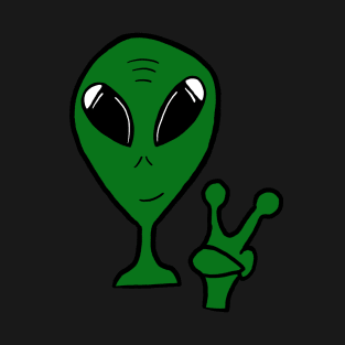 AlienPeaceBro - corner bro T-Shirt