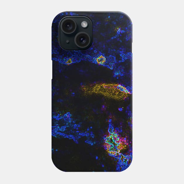 Black Panther Art - Glowing Edges 369 Phone Case by The Black Panther