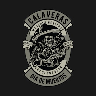 Calaveras, Vintage Retro Classic T-Shirt