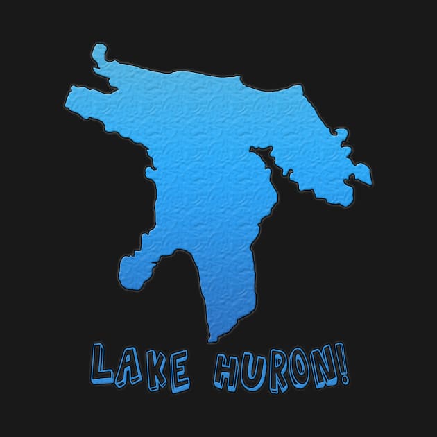 Lake Huron Great Lakes Outline by gorff