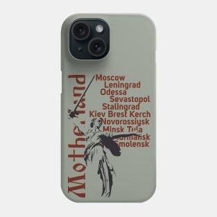 Monument Motherland calls Phone Case