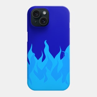 Blue Fire Phone Case