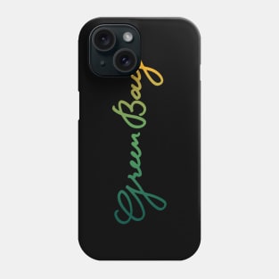 Green Bay Lettering Phone Case