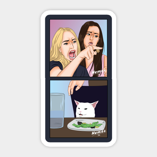 Cat Meme Woman Yelling Cat Meme Woman Yelling At Table Dinner