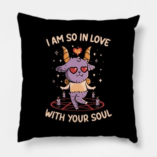 I Am So in Love With Your Soul by Tobe Fonseca Pillow