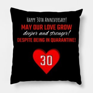 Happy 30th anniversary Pillow