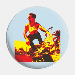 sky skater Pin