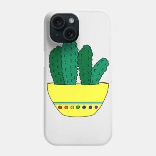 Cute Cactus Design #27: Brocoli Cactus Cereal Phone Case