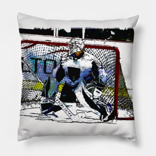 The Goalkeeper - Ice Hockey Goalie Pillow