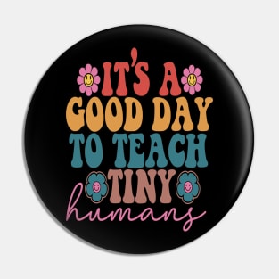 It's A Good Day To Teach Tiny Humans Pin